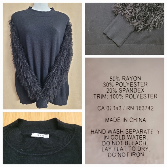 EYELash Sweater / XL - Picture 5 of 5